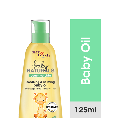 Nice & Lovely Soothing & Calming Baby Oil 100Ml
